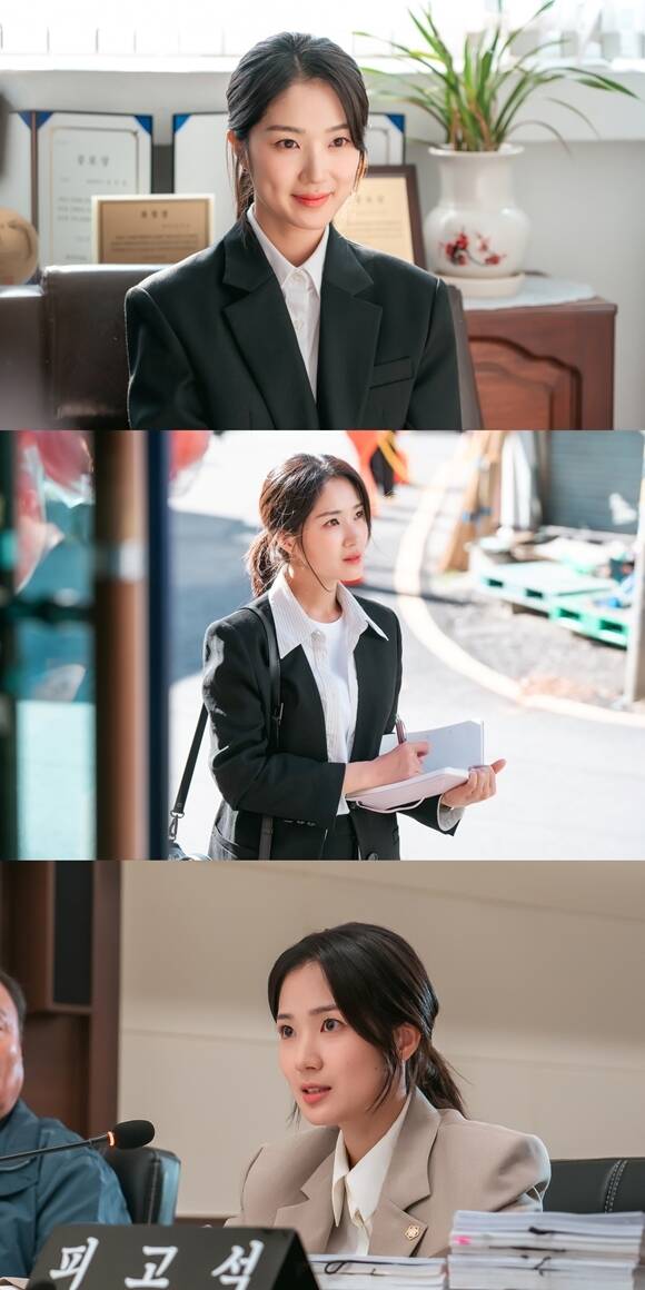 SBS 새 금토드라마 '굿파트너' 시즌2에 출연하는 배우 김혜윤의 캐릭터 스틸이 공개됐다. /SBS