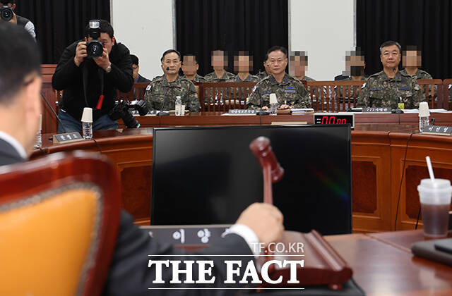 '국방정보본부에 대한 국정감사'