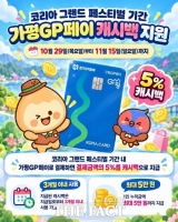  가평군, 코리아 그랜드 페스티벌 기간 '가평GP페이' 17% 혜택
