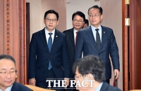  '경제-과학기술' 연석회의 참석하는 이형일-배경훈 부총리 [포토]