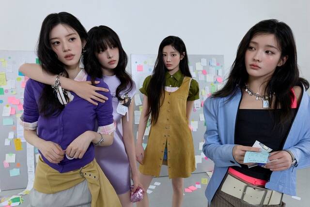 아일릿이 26일 발매한 미니 5집 'BREAK EVEN'으로 일본 오리콘 '데일리 앨범 랭킹' 3위를 차지했다. /빌리프랩