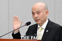  국감 출석한 안창호 위원장 