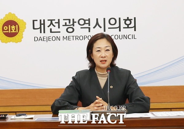 김미희 대전시의회 의원. /선치영 기자