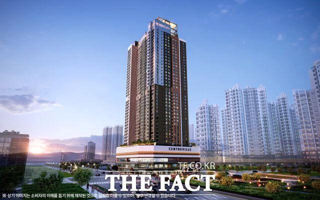 남춘천 센트레빌 투시도. /KT에스테이트
