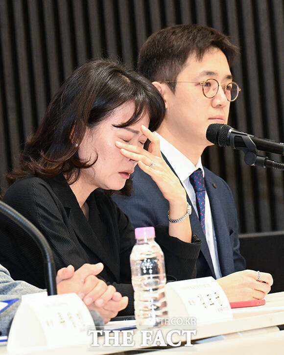 이지숙 아주대학교병원 소아전문응급의료센터장이 발언하고 있다.