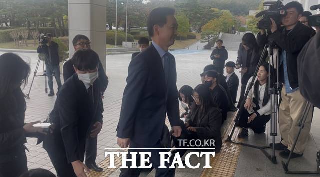 김지용 중수청장은 30일 오후 2시부터 2시40분께까지 서초구 공소청사에서 이정현 공소청 검찰총장 직무대행과 면담했다./장우성