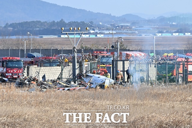 한국공항공사가 무안공항에서 발생한 항공기 활주로 이탈 사고와 관련해 대책본부를 구성했다. /뉴시스