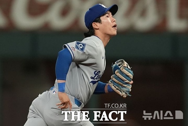 김혜성은 첫 선발 경기에서 단기 메이저 콜업이라는 의구심을 불식시키기에 충분한 활약을 펼쳤다. /뉴시스