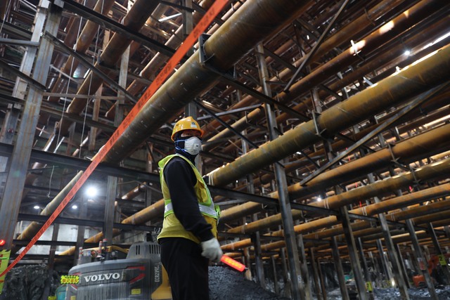 산업통상자원부는 오는 10일부터 ‘엔지니어링 사업자 선정에 관한 기준’을 개정·공포하고, 공정한 경쟁 환경을 조성할 수 있도록 PQ 제도를 개선한다고 7일 밝혔다. 지난달 23일 서울 강남구 영동대로 지하공간 복합개발 건설공사 현장. / 뉴시스