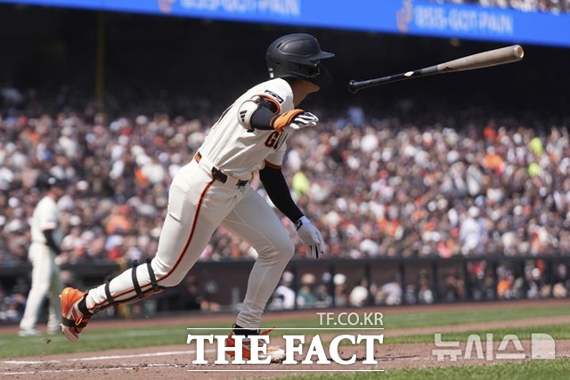 이정후는 최근 2경기 연속 무안타의 부진에 빠졌다. 타율은 시즌 처음으로 2할7푼대로 추락했다. /뉴시스