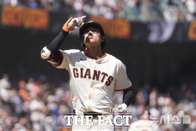 이정후가 2025시즌 올스타전 1차 후보에 올랐다. 최종 선정될 경우 한국 선수론 5번째다. /뉴시스