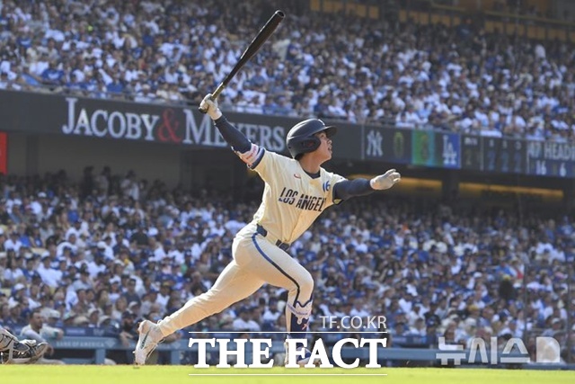 한인동포들의 사랑을 받고 있는 LA 다저스의 김혜성./뉴시스