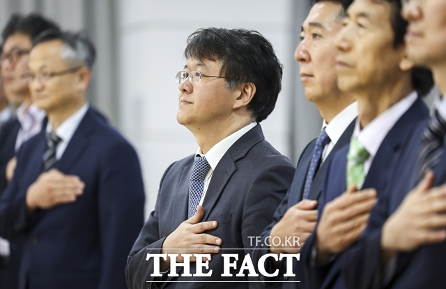 검·경 총 47명 규모의 정교유착 비리 합동수사본부(합수본)가 공식 출범했다. 사진은 본부장을 맡은 김태훈 서울남부지검장 2025.07.04. /뉴시스