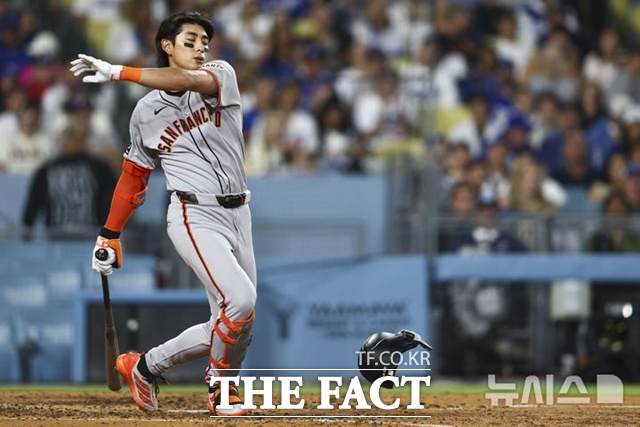 이정후는 전반기 막판 타격감이 살아나고 있다. 특히 바깥쪽 공에 대응하는 능력이 좋아져 강한 타구를 많이 만들어 내고 있다. /뉴시스