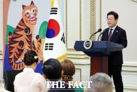  李 대통령, 주한외교단 만나 