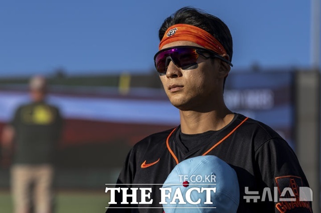 샌프란시스코 이정후가 31일(한국시간) 볼티모어전에서 3타수 무안타로 부진했다. 타율은 2할5푼대(.259)로 떨어졌다. /뉴시스