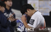  ‘김서현! 김서현!’, 김서현 기 살리려다 한국시리즈 ‘폭망’ 눈앞에 둔 김경문 감독 [김대호의 핵심체크]