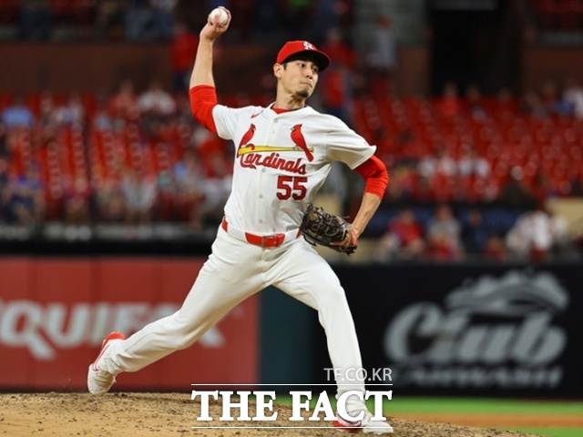 세인트루이스 카니널스의 라일리 오브라이언. 한국인 어머니를 둔 오브라이언은 메이저리그에서도 손꼽히는 투심 패스트볼을 자랑한다.
