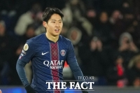  '이강인 교체 31분' PSG, 리옹에 1-2 敗...프랑스 리그1 선두는 유지