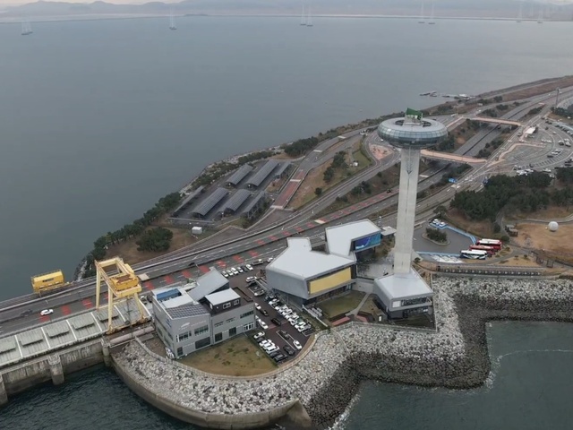 한국수자원공사 시화호조력발전소 전경. / 수공