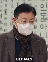  '쌍방울 대북송금 핵심증인' 안부수 구속심사 출석