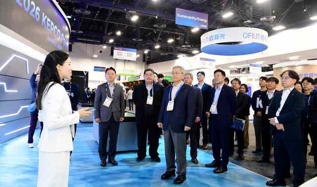 한국전력은 미국 라스베이거스 컨벤션센터(LVCC) North Hall에서 열리는 세계 최대 기술 전시회인 CES 2026에 참가해 ‘한전관’을 6~9일 운영한다. / 한전