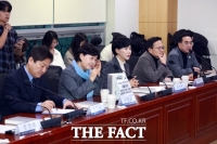  與 서울시장 후보들, 전장연 만나 