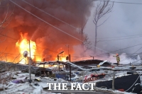  '강남 판자촌' 구룡마을 화재…주민 47명 대피