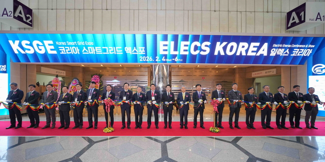한국남부발전은 지난 4일 중소기업의 기술 홍보와 수출 연계를 위해 국내 최대 규모 전기·에너지 전시회 ‘ELECS KOREA 2026’에 참석했다. / 남부발전