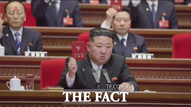 북한이 최대 정치 행사이자 최고 결정기구인 제9차 노동당 대회를 19일 개막했다. 사진은 김정은 국무위원장이 당대회에 참석한 모습. /뉴시스, 조선중앙TV