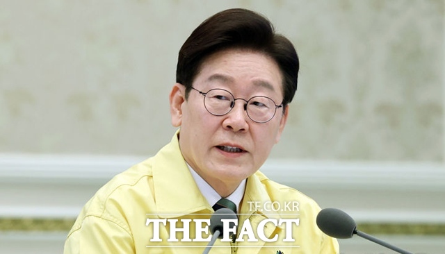 이재명 대통령이 23일 청와대에서 주재한 제59차 중앙통합방위회의에서 발언하고 있다. /뉴시스