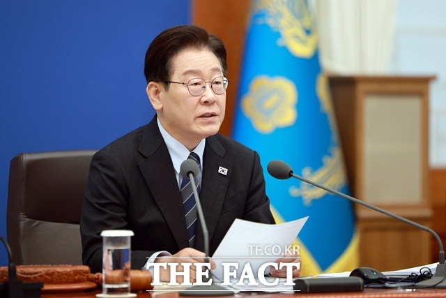 이재명 대통령이 6일 청와대에서 주재한 제14회 국무회의 겸 제4차 비상경제점검회의에서 발언하고 있다. /뉴시스