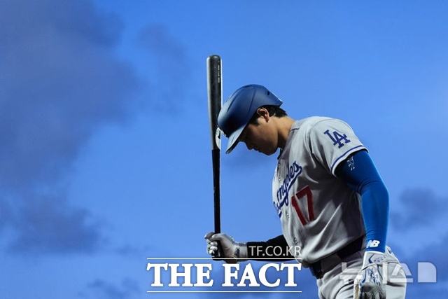 LA 다저스 오타니 쇼헤이가 22일(한국시간) 샌프란시스코 자이언츠전에서 안타 1개를 기록, 53경기 연속 출루 행진을 이어갔다. /샌프란시스코=AP.뉴시스