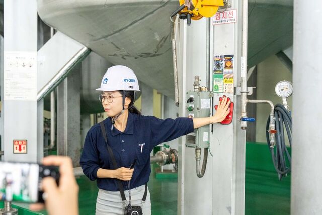 충남 예산 일반산업단지 내 바이켐 제조동 모습. / 기후에너지환경부