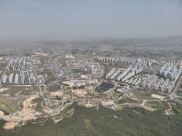 내포신도시 전경. / 충청남도
