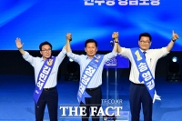  정청래, 부울경 잡으며 충청 패배 만회…판세 다시 접전