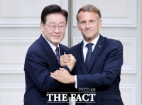  李 대통령, 마크롱과 정상회담…