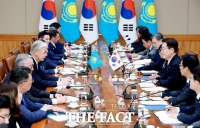  李, 카자흐스탄과 정상회담…경제·에너지·핵심광물 협력 강화