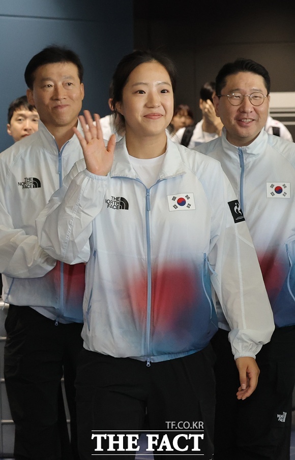 탁구 신유빈 선수가 2026 아이치·나고야 아시안게임 개회식 기수로 나선다. /도코나메=뉴시스