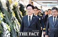  李 대통령, 부천 공장 화재 순직 소방관 조문