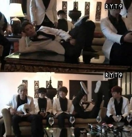 



▲태국에서 무례한 인터뷰 태도로 논란을 일으킨 블락비가 공식사과했다./ 해당 영상 캡처