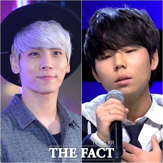 샤이니 종현-정승환 '슈가맨' 출연. 그룹 샤이니 멤버 종현(왼쪽)과 가수 정승환이 JTBC '슈가맨'에 등장한다. /더팩트DB