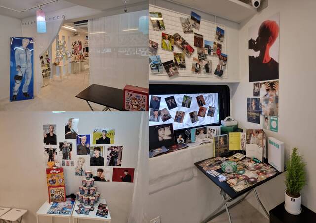 지난 21일 서울 마포구 카페 지금에서 그룹 세븐틴 호시의 테마카페가 열렸다. /팬앤스타