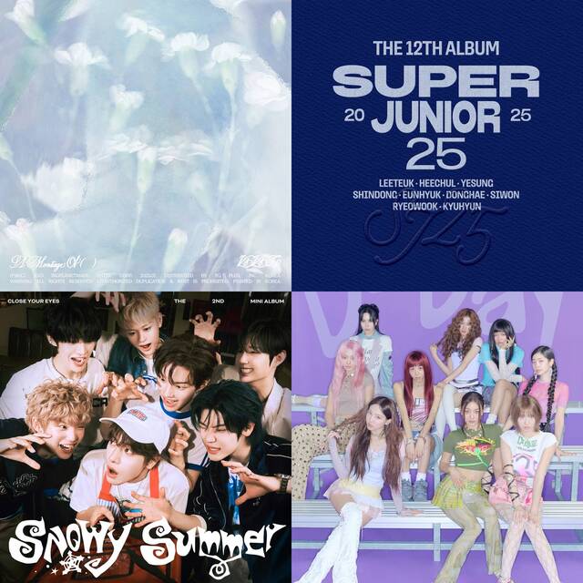 2025년 7월 둘째 주, 팬앤스타 위클리 뮤직에 진입한 후보를 소개합니다. / SM엔터테인먼트, JYP엔터테인먼트, 언코어, 빅플래닛메이드엔터