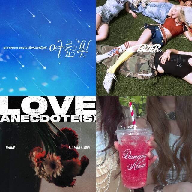 2025년 8월 첫째 주, 팬앤스타 위클리 뮤직에 진입한 후보를 소개합니다. / WM엔터테인먼트, SM엔터테인먼트, 젤리피쉬엔터테인먼트, 스타쉽엔터테인먼트