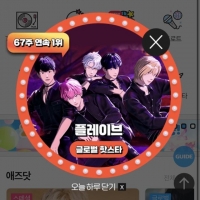  플레이브, '팬앤스타' 글로벌 핫스타 랭킹 67주 연속 1위