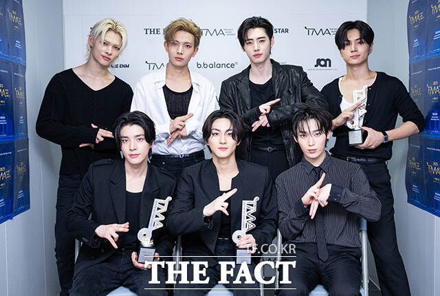 그룹 엔하이픈이 팬앤스타 글로벌 핫스타 랭킹 17위에 올랐다. 남은 투표 기간 동안 순위가 오를지 기대된다. /박헌우 기자