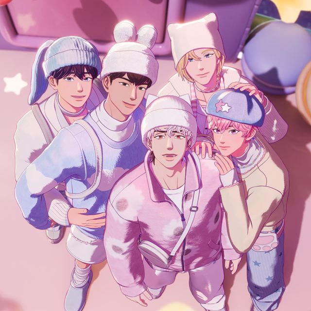 지난 2일 그룹 플레이브가 팬앤스타 글로벌 핫스타 랭킹 1위에 올랐다. /VLAST