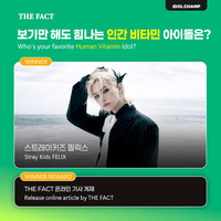  스트레이 키즈 필릭스, ‘보기만 해도 힘나는 인간 비타민’ 1위 등극