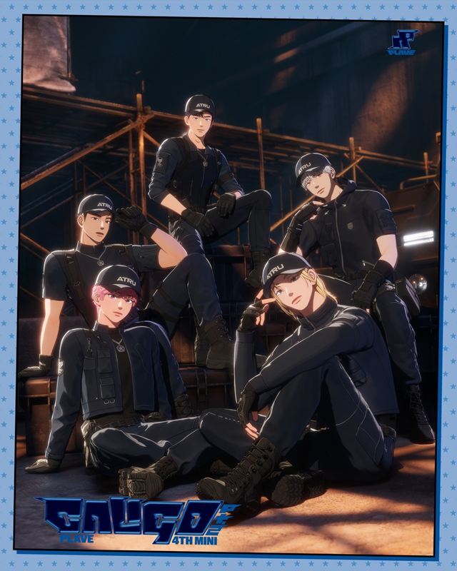 지난 30일 그룹 플레이브가 ‘팬앤스타’ 글로벌 핫스타 랭킹 1위에 올랐다. /VLAST